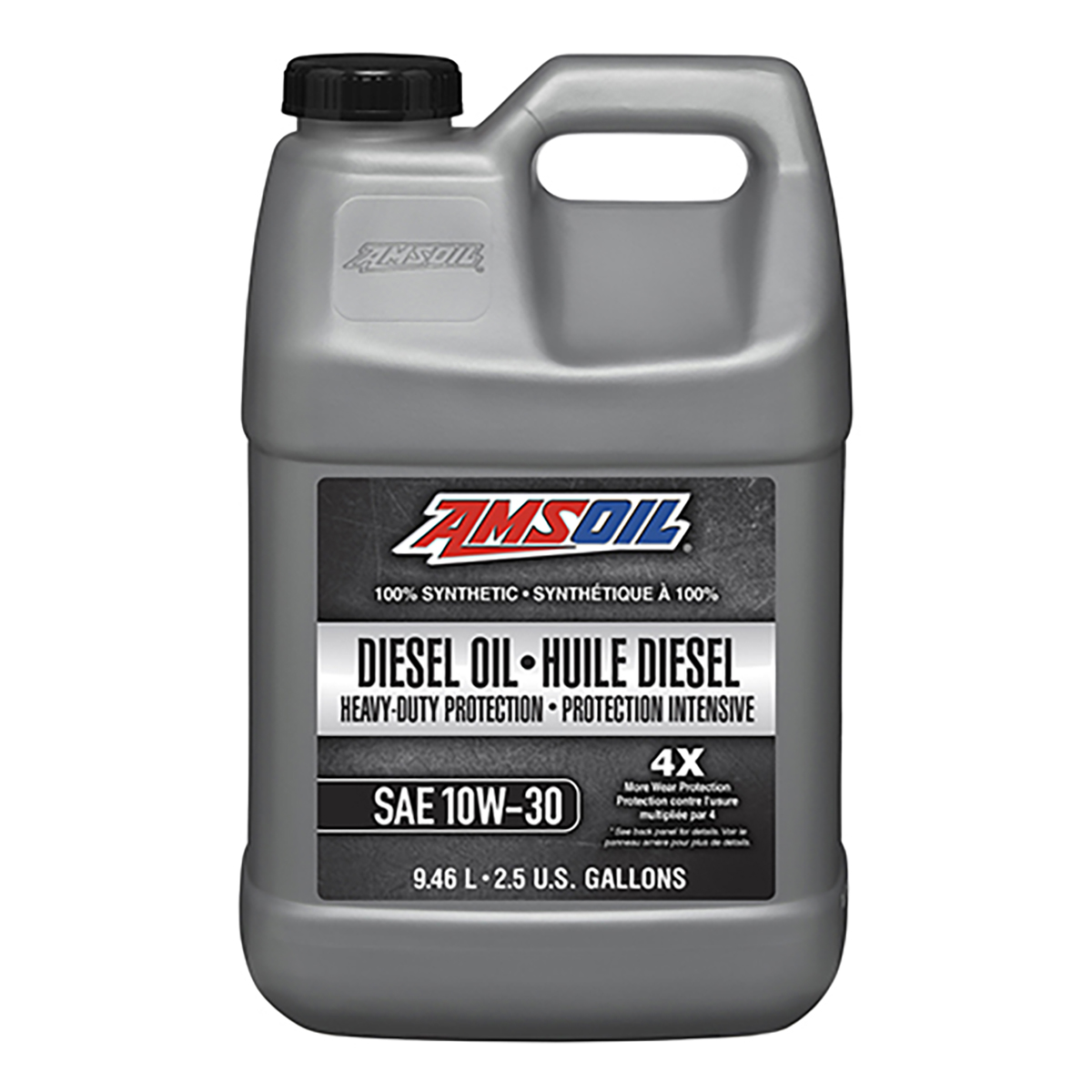 Heavy-Duty Synthetic Diesel Oil 10W-30, 2.5g	diesel-motor-oil