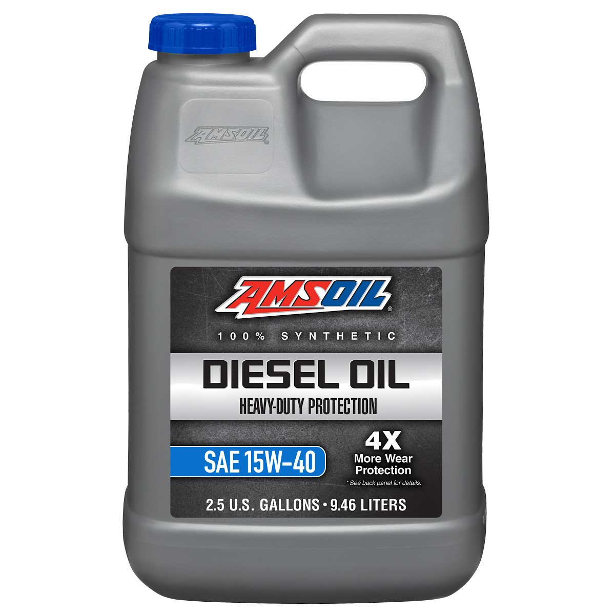 Heavy-Duty Synthetic Diesel Oil 15W-40, 2.5G	diesel-motor-oil