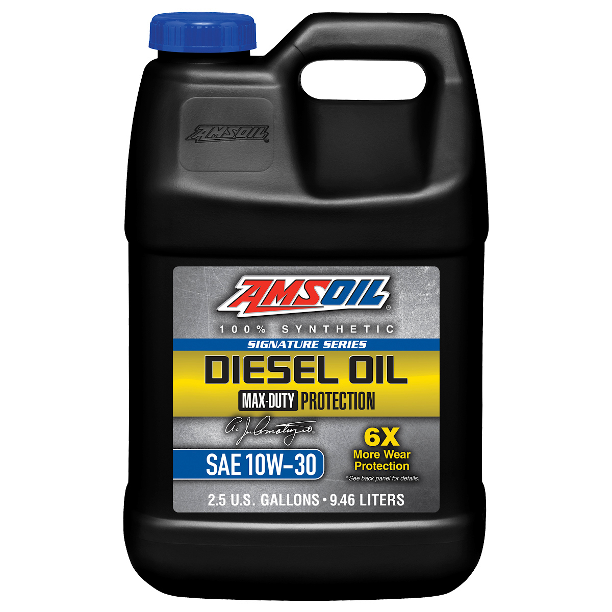 Signature Series Max-Duty Synthetic Diesel Oil 10W-30, 2.5G	diesel-motor-oil