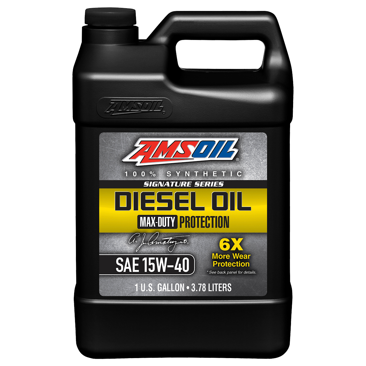 Signature Series Max Duty Synthetic Diesel Oil 15W 40, 1G	diesel-motor-oil