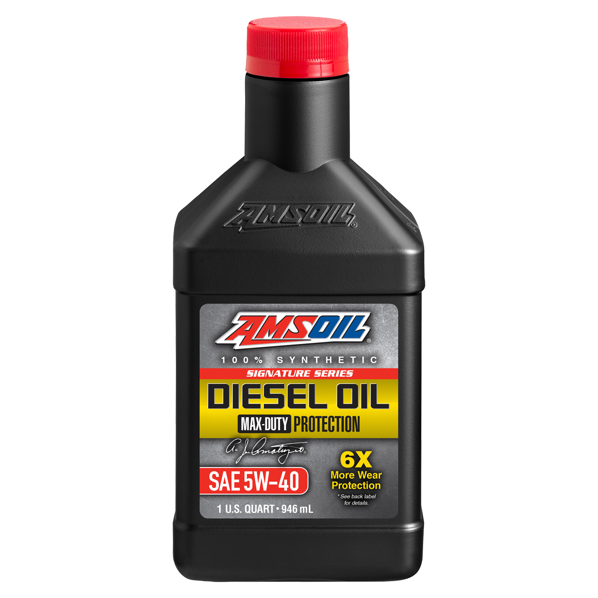 Signature Series Max-Duty Synthetic Diesel Oil 5W-40, 1QT	diesel-motor-oil